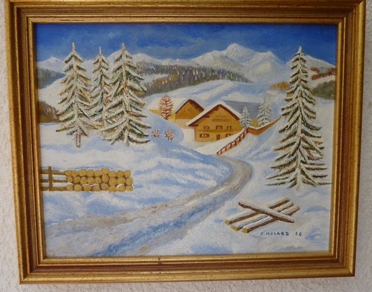 PAYSAGE SOUS LA NEIGE PAYSAGE SOUS LA NEIGE
